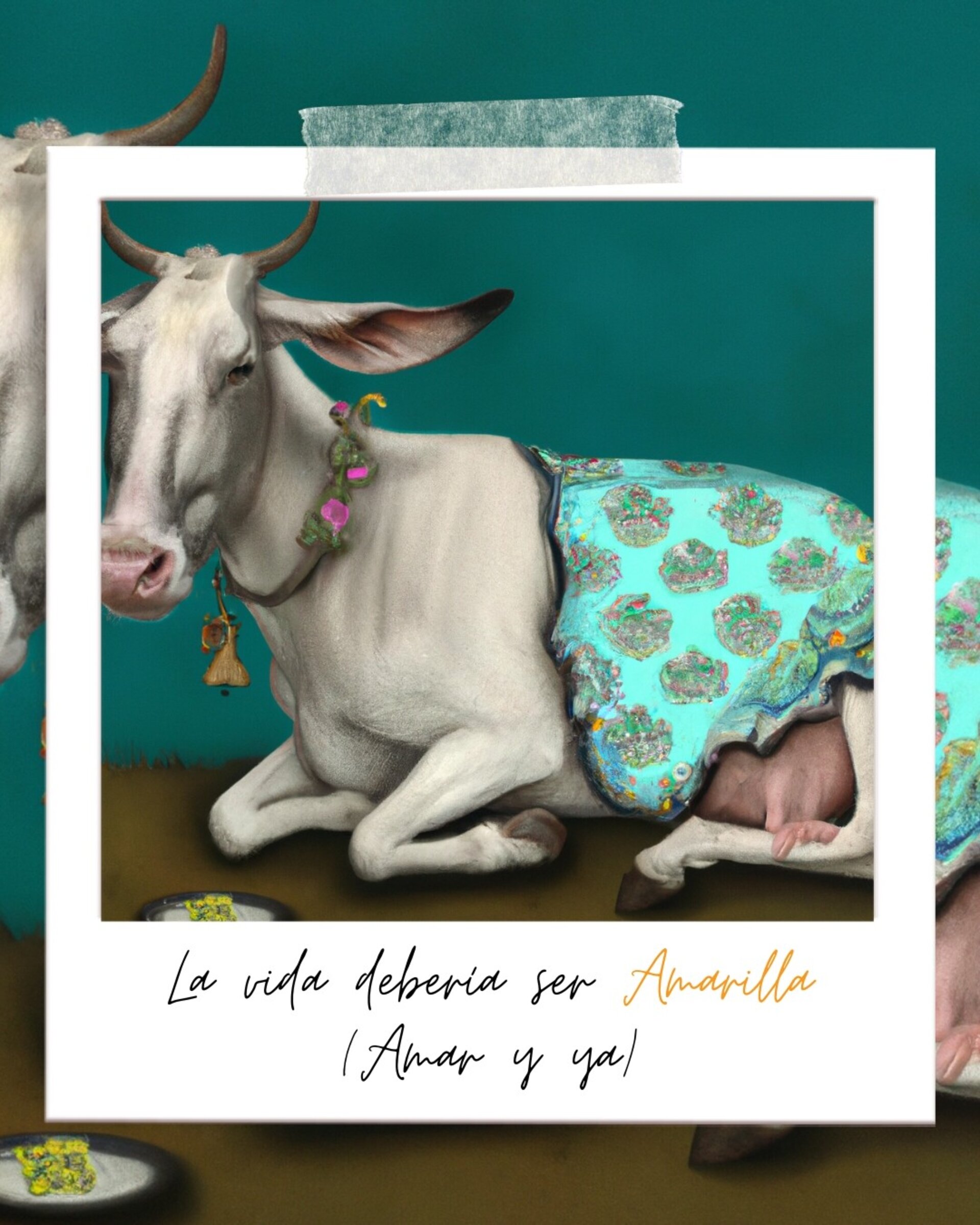 Vaca de picnic - Arte surrealista - 5