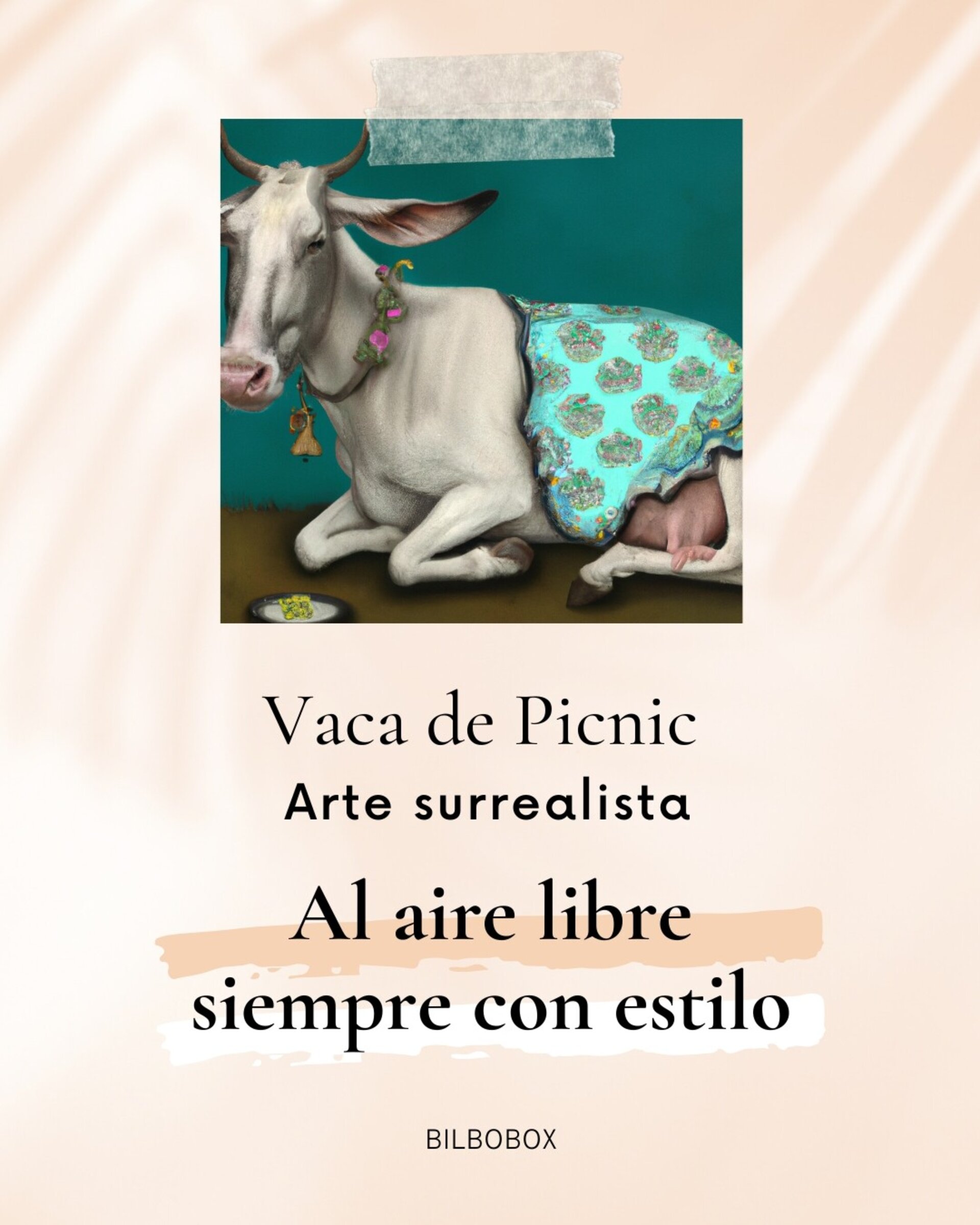 Vaca de picnic - Arte surrealista - 2